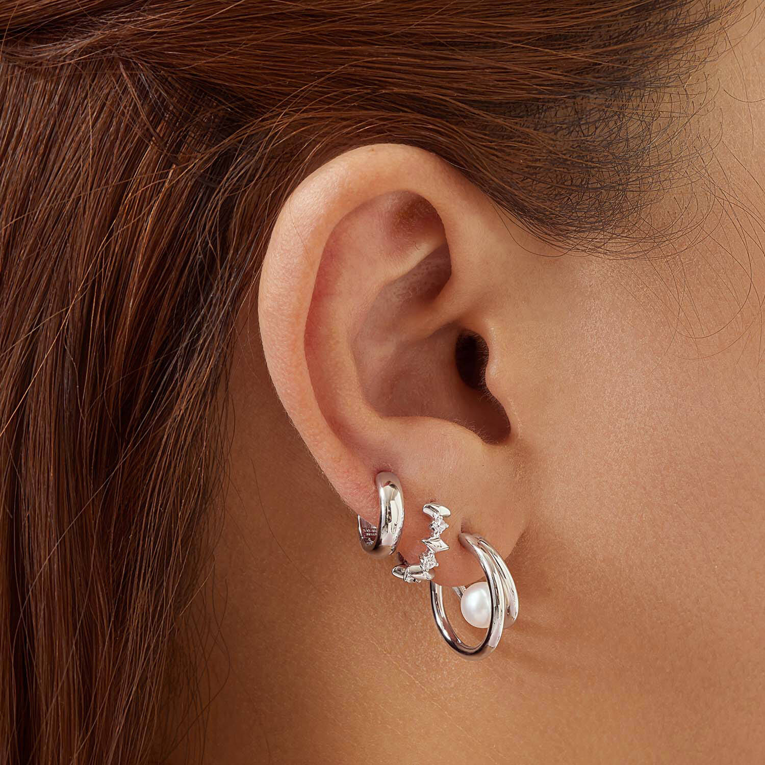  Chic Creator - Zilver / Gerodineerd - Parel